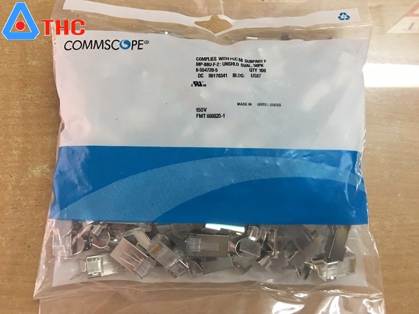 Hạt mạng commscope cat6 